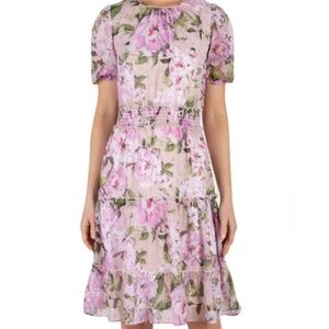 Julia Jordan pink floral dress Size 6